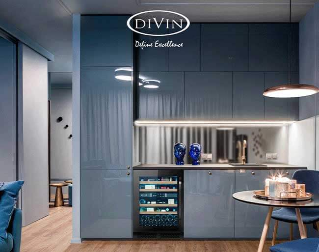 DIVIN酒櫃櫃下嵌入擺放 DV-617