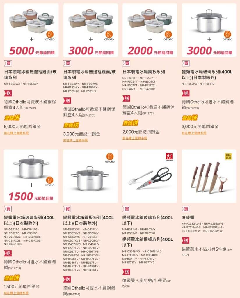 2026Panasonic感恩有禮賞-冰箱